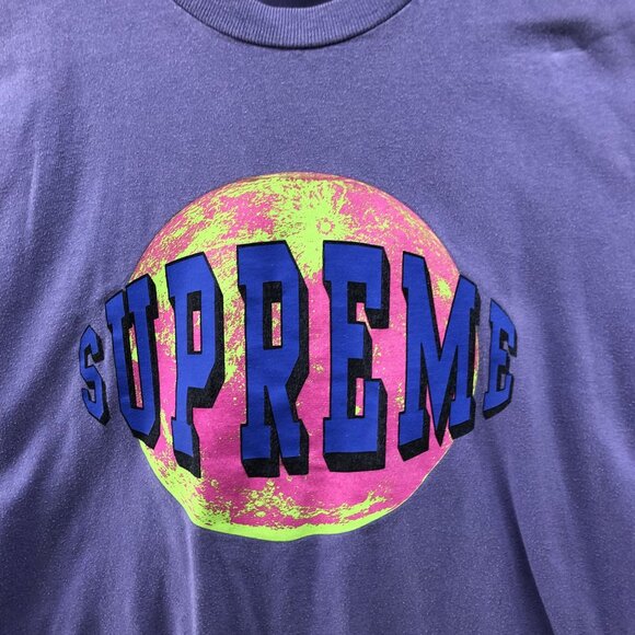 Supreme Purple Short Sleeve Tee - Picture 3 of 8